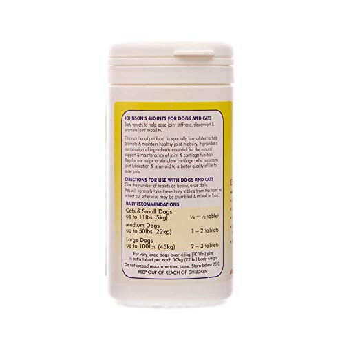 Johnson's Veterinary Johnsons Vet 4 Joints Mobility Tablets, Pack of 30, A033 1