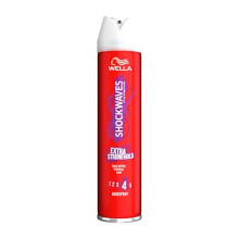 Wella Shockwaves Extra Strong Hold Control Hairspray, 250ml (Packaging May Vary)