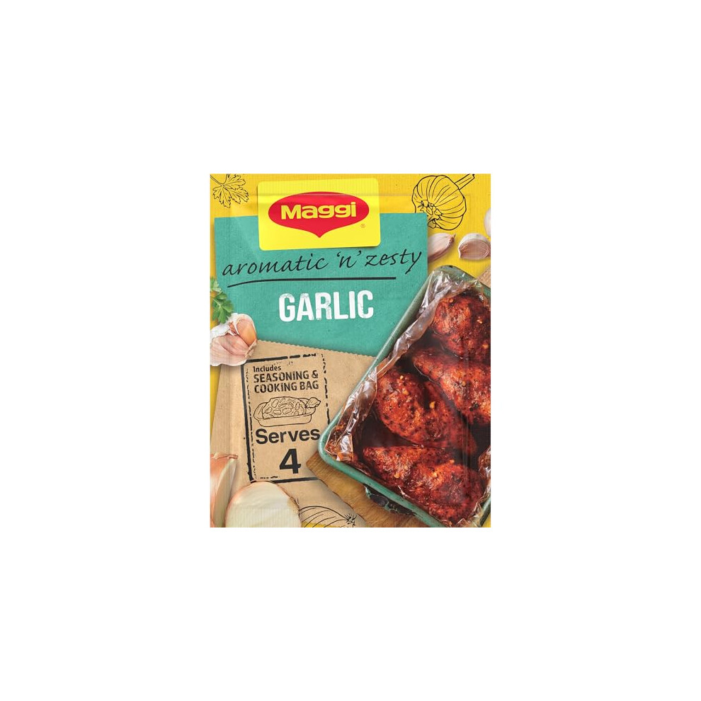 Maggi So Juicy Garlic Chicken Recipe Mix (30G Sachet)