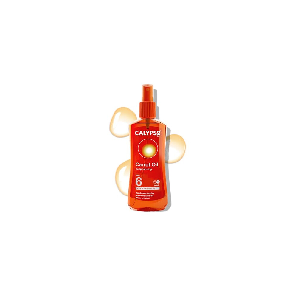 Calypso Carrot Oil With Tan Extender SPF6 (2)