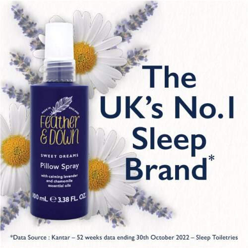 Feather & Down Sleeping Bag Gift Set, Lavender & Chamomile 1