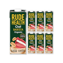 Rude Health Organic Oat Barista Drink 1 Litre. (Pack of 6)