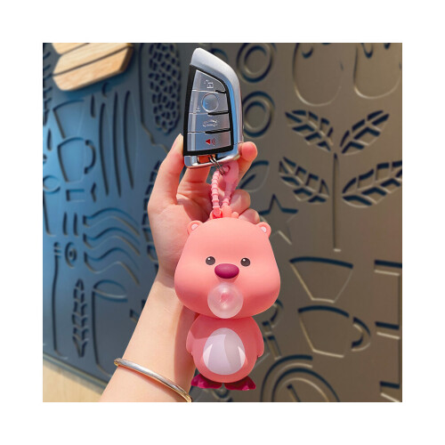 Bubble Adorable Cartoon Blowing Silicone Keychain Μοναδικό δώρο για όλες τις ηλικίες 2