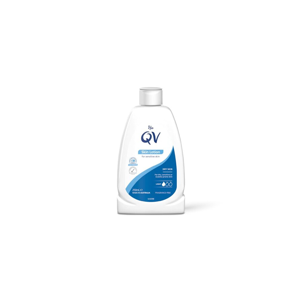 Qv Cream Lotion 250Ml, Dry/Sensitive Skin, Fragrance-Free