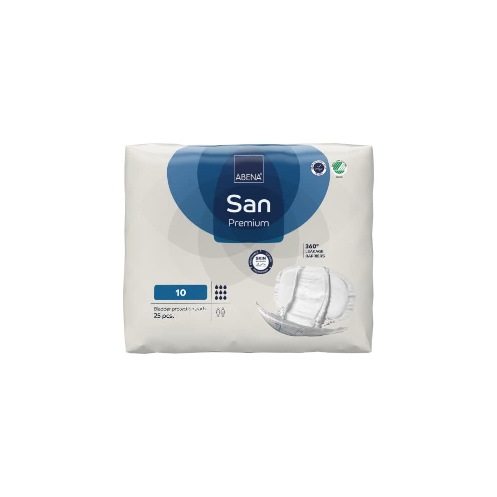Abena San Premium Incontinence Pads Premium 10, 25Pk