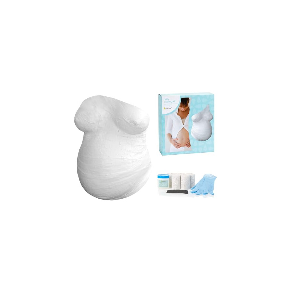 Pregnancy Belly Casting Kit, Pregnancy Announcement Gifts, Cherish Your Pregnancy, White Pearhead