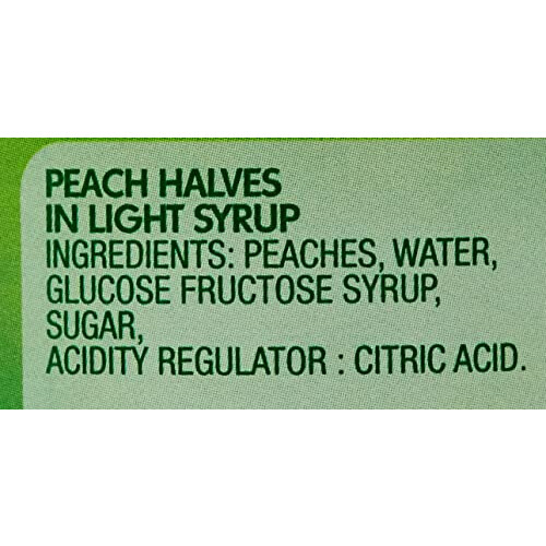 Del Monte Peach Halves in Light Syrup, 420g 2