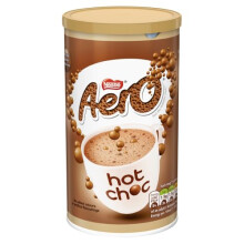 Aero Instant Low Fat Hot Chocolate, No Artificial Flavours, Vegetarian 288g Jar
