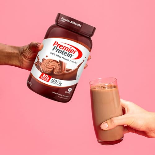 Premier Protein - Whey 100% Protein Powder - Chocolate Milkshake - 697g 2
