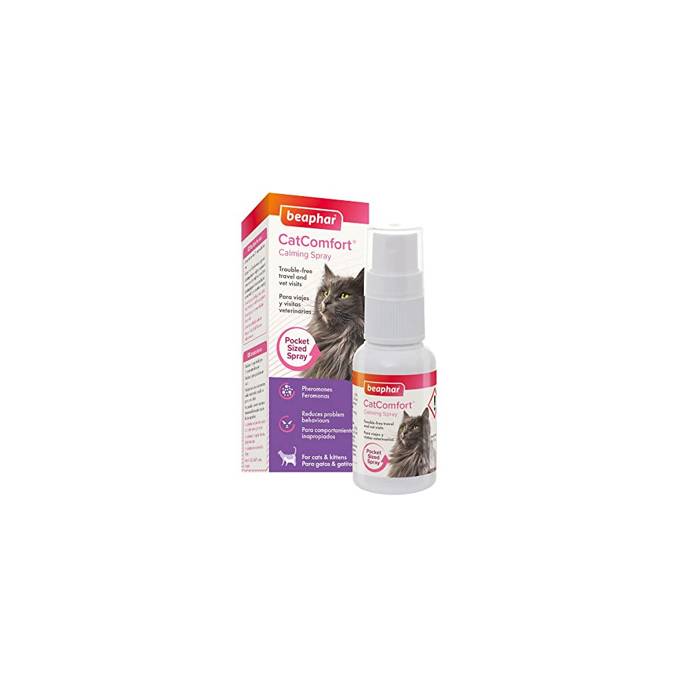 Beaphar Catcomfort Calming Spray, Anxiety Relief, 30Ml