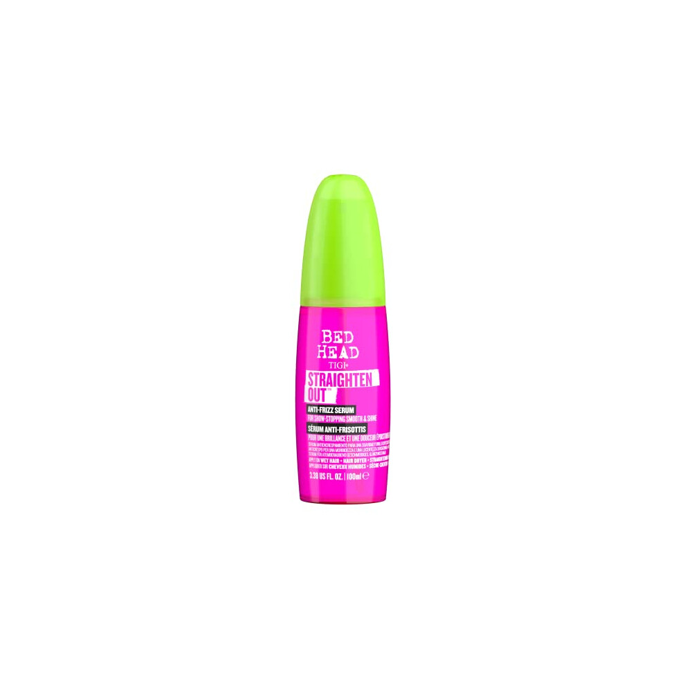 Tigi Bed Head By - Straighten Out Anti Frizz Hair Serum - For Smooth Shiny Hair - 100 Ml