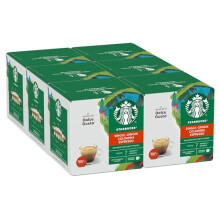 STARBUCKS Colombia Medium Roast Espresso Coffee Pods by NESCAFÉ Dolce Gusto - 72 Colombian Coffee Capsules (6 packs) - Medium Roast Pods