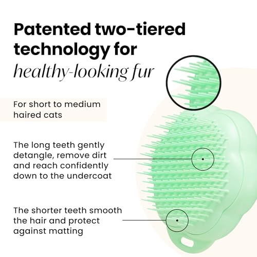 Tangle Teezer Pet Teezer - Cat Brush 1