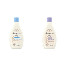 AVEENO Baby Dermexa Moisturising Wash 250 ml & AVEENO Baby Calming Comfort Bedtime Bath & Wash 250 ml