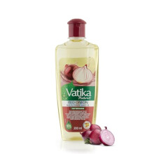 Vatika Naturals Red Onion Hair Oil 200ml, Anti Hair Fall, Rosemary & Olive Oil