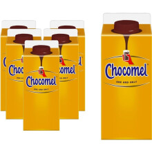 Chocomel Original Dutch Chocolate Milk Drink, Elopak 750 ml (Pack of 6)