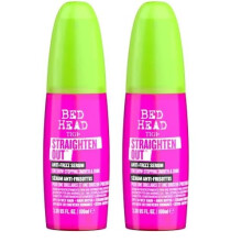 Bed Head by TIGI - Straighten Out Anti Frizz Hair Serum - For Smooth Shiny Hair - 100 ml (Pack of 2)
