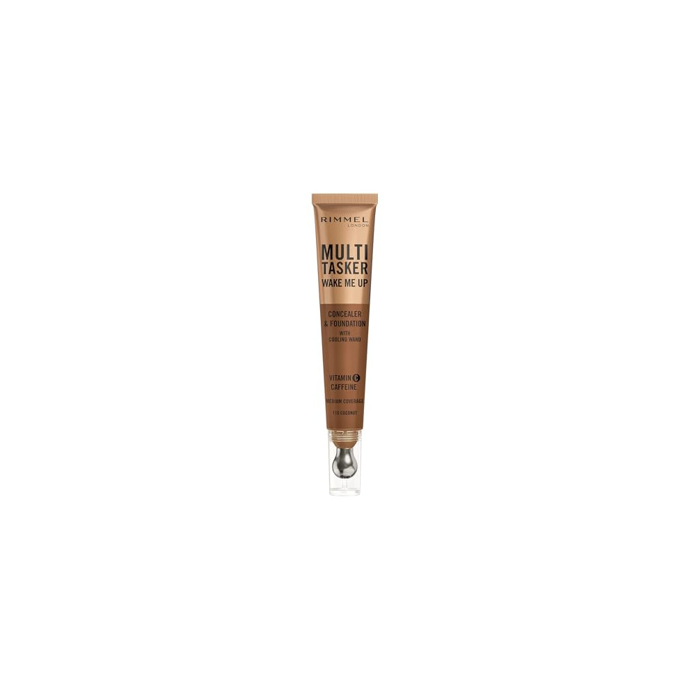 Rimmel Multi-Tasker Wake Me Up Foundation & Concealer 110 Warm Coconut