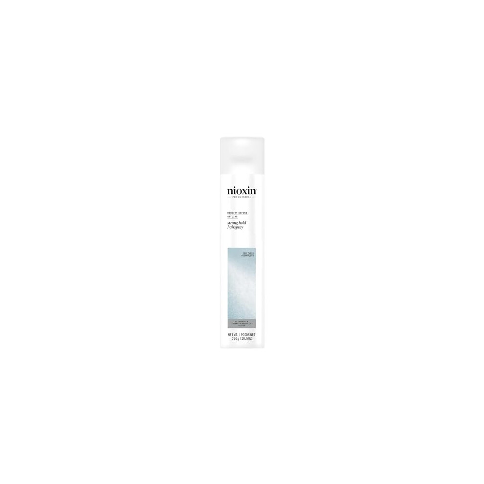 Nioxin Density Defend Styling Strong Hold Volume Hair Spray - Long-Lasting Hairstyles, For Medium To Coarse Hair (300Ml)