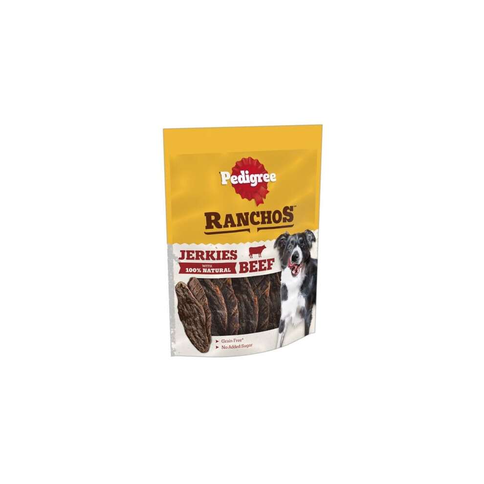 Pedigree Ranchos Jerkies Dog Treats With Beef 7X70g