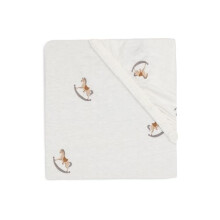 Jollein Jersey Fitted Sheet for Children's Bed Nostalgic Ride 60 x 120 cm 100% Cotton Oeko-Tex Certified