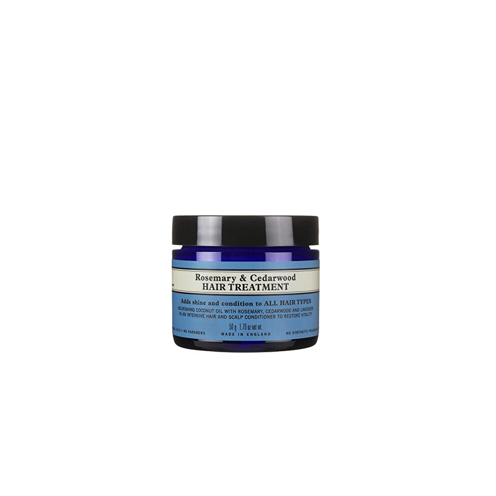 Neal's Yard Remedies Rosemary and Cedarwood Hair Treatment, Adds Shine & Conditions Hair, Vegan & Cruelty-Free, 50g