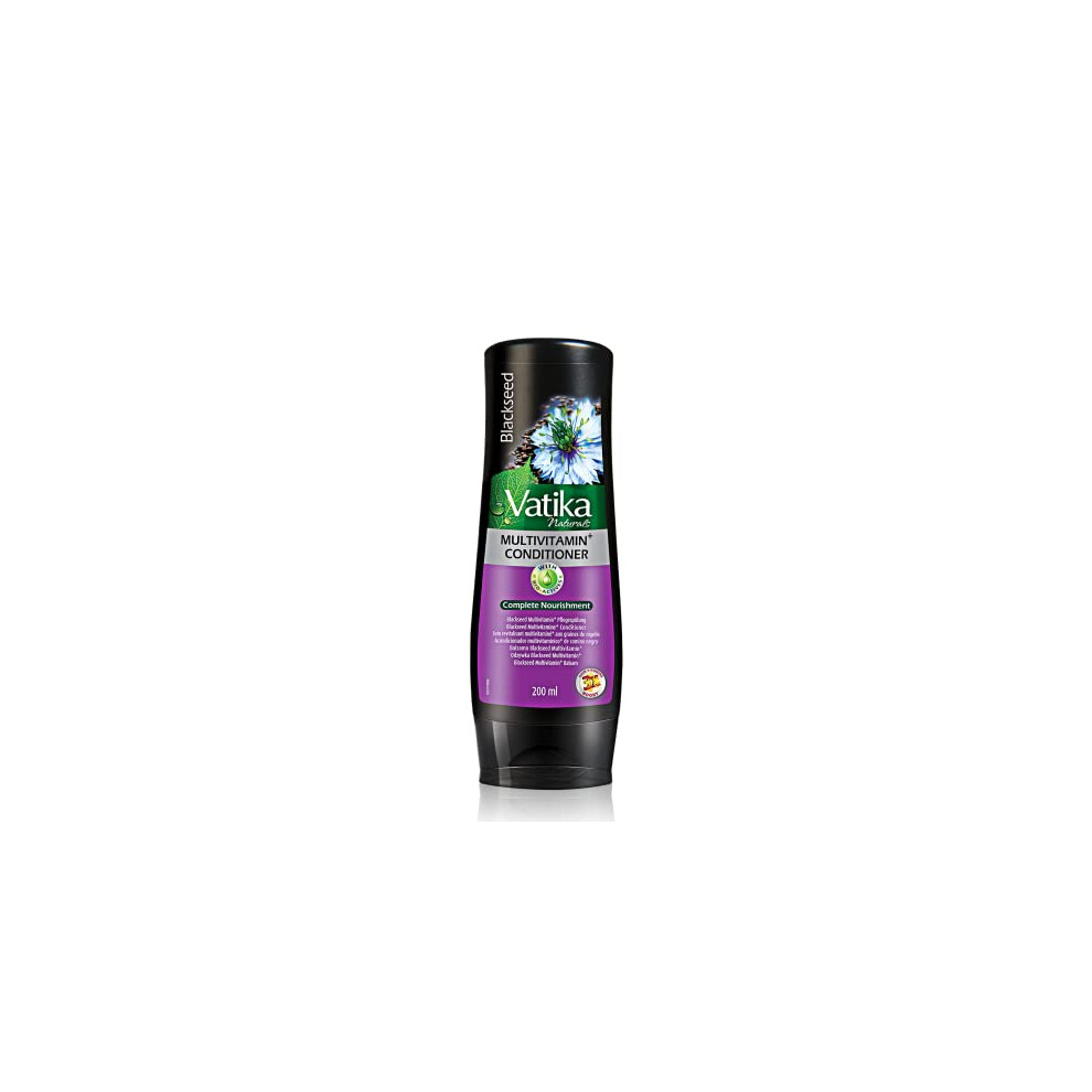 Vatika Black Seed Conditioner 200Ml, Multivitamin Enriched