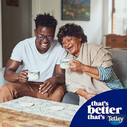 Tetley Everyday Original Decaf Black Tea Bags - 200 Enveloped Teabags 1