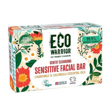Eco Warrior Sensitive Facial Bar - Vegan, Castile Olive, 100g