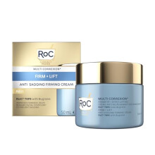 RoC Multi Correxion Anti-Sagging Firm + Lift Face Cream, Prevent Facial Sagging, with Hyaluronic Acid, Anti Aging Cosmetic Lifting Effect - 50 ml