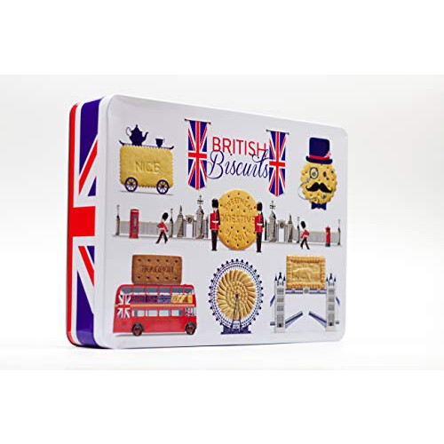 British Biscuits Gift Set, Assorted Biscuit Selection 1