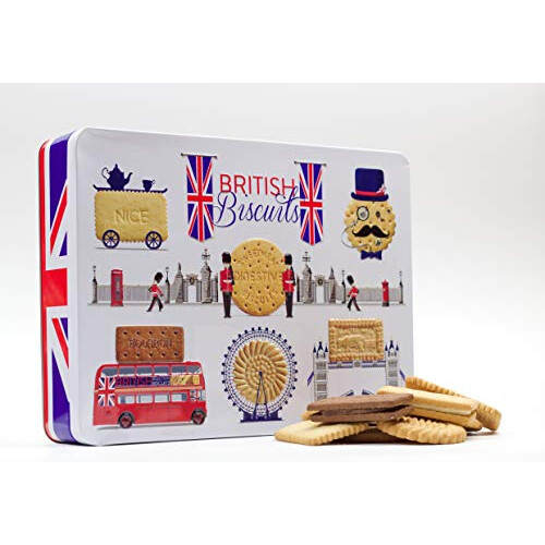 British Biscuits Gift Set, Assorted Biscuit Selection