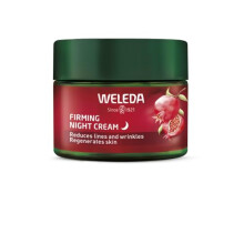Weleda Firming Night Face Cream with Pomegranate & Maca Peptides, Moisturising Cream, Activates Cell Renewal, Reduces Lines & Wrinkles, Vegan, 40ml