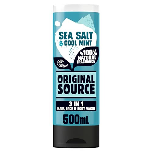 Original Source Original Source Mens 3in1 - Sea Salt & Mint, 6 x 500ml 1
