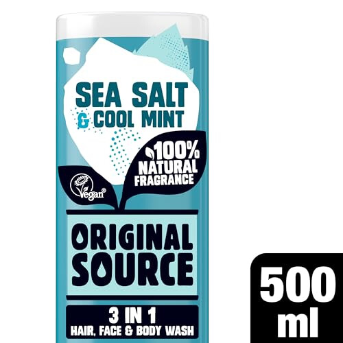 Original Source Original Source Mens 3in1 - Sea Salt & Mint, 6 x 500ml 2