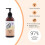 YOPE Natural Shower Gel - Tangerine & Raspberry, 400ml 2