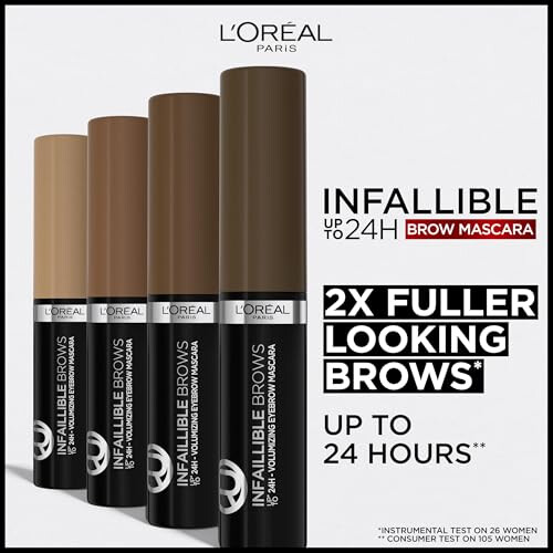 L’Oréal Paris L'Oréal Brow Mascara, 5ml, Transparent Ebony 1
