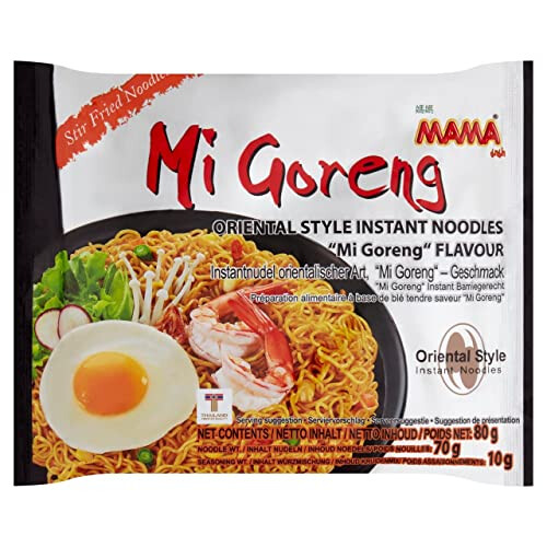 Mama Mi Goreng Noodles 80g 1