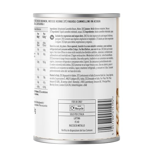 by Amazon Cannellini Beans, 400g 2