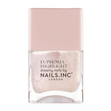 Nails Inc Euphoria Highlight Pink Shimmer Nail Polish, 14ml