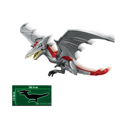 (Ηφαίστειο Πτερόσαυρος) Πάρκο Jurassic Dinosaur Baryonyx Figures Δομικ
