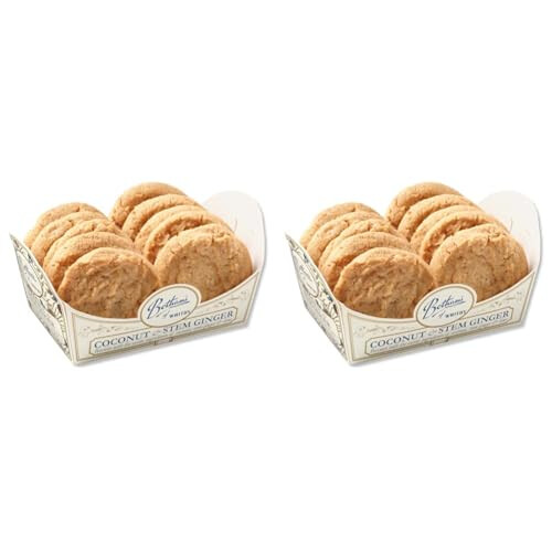 Botham's Coconut And Stem Ginger Biscuits, 200g (Pack of 2)