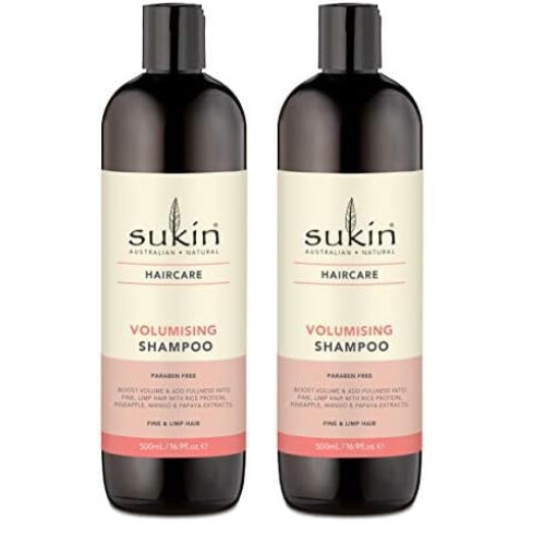 Sukin Volumizing Hair Shampoo (Pack of 2)
