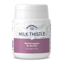Dorwest Milk Thistle Tablets: Liver Support, Dogs & Cats, 100ct