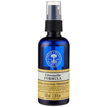 Neal's Yard Remedies Citronella Formula, Cooling Body Freshener Spray, With Citrus Extracts, Essential Oils & Vitamin C, 100ml