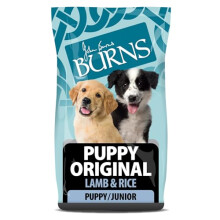 Burns Pet Nutrition Hypoallergenic Complete Dry Dog Food Puppy Original Lamb and Rice 2 kg