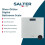 Salter Salter Silver Glitter Digital Bathroom Scale - LCD Display 2