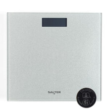 Salter Silver Glitter Digital Bathroom Scale - LCD Display
