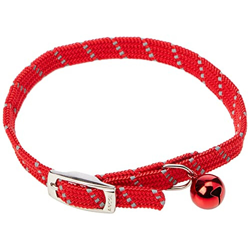 Ancol Ancol Softweave Cat Collar - Red (Pack of 2) 1