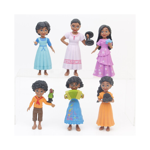 Magic Whimsical House Dolls Ανθεκτικές φιγούρες Pvc Ιδανικές για Παι 1